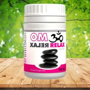 OM Relax Natural sleeping tablet and stress relief 100 tablets
